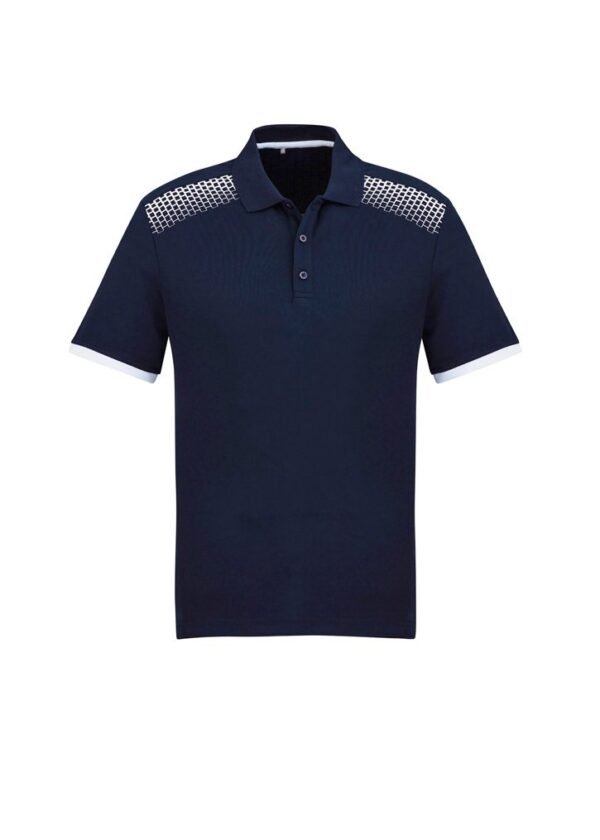 Mens Galaxy Short Sleeve Polo - Image 3