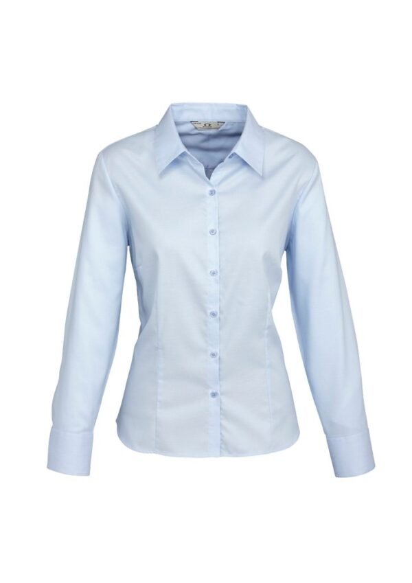 Womens Luxe Long Sleeve Shirt - Image 3