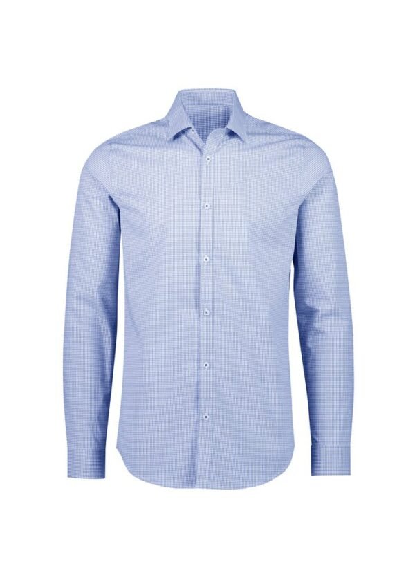 Mens Bristol Tailored Long Sleeve Shirt - Image 2