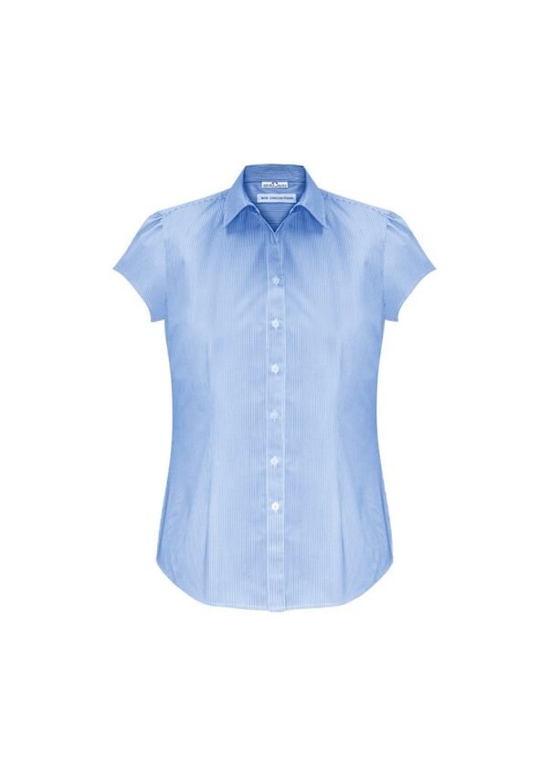 Womens Euro Short Sleeve Shirt - Image 3
