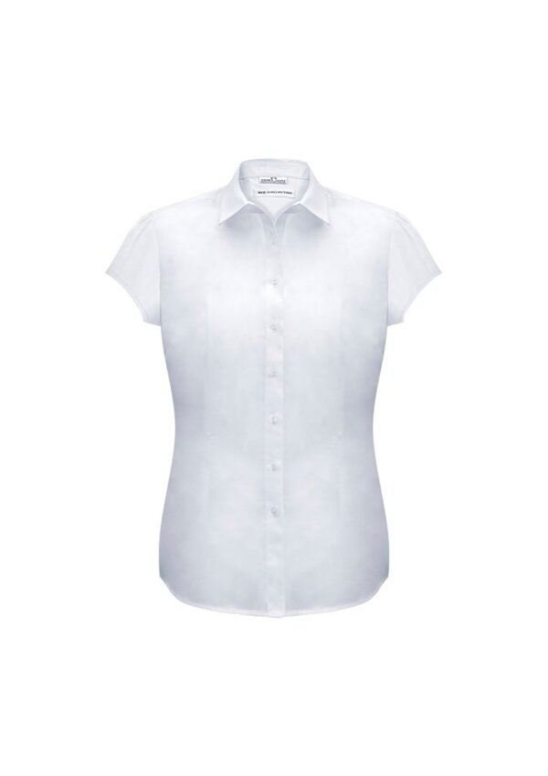 Womens Euro Short Sleeve Shirt - Image 2