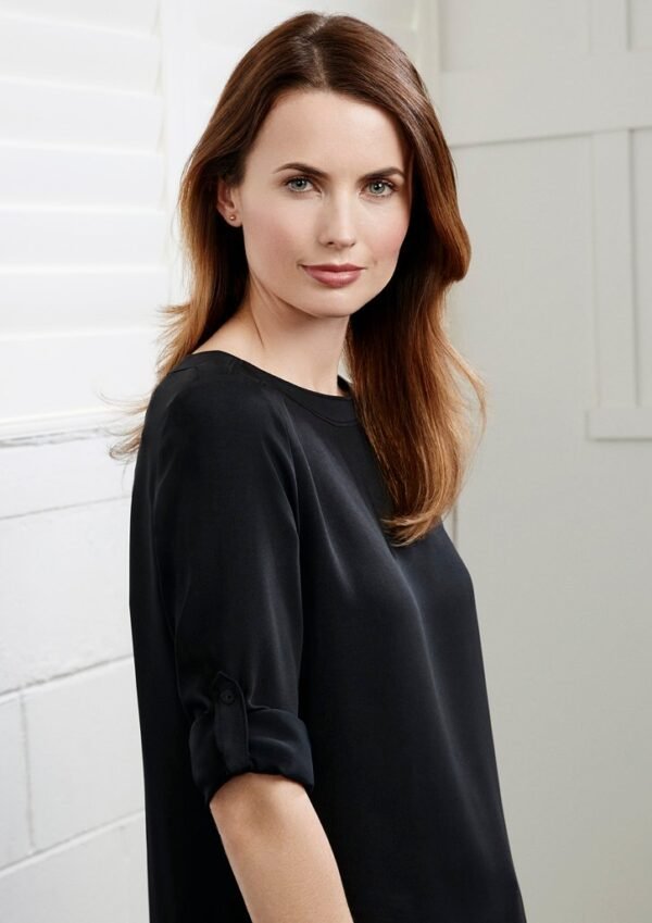 Womens Madison Boatneck Top - Image 3