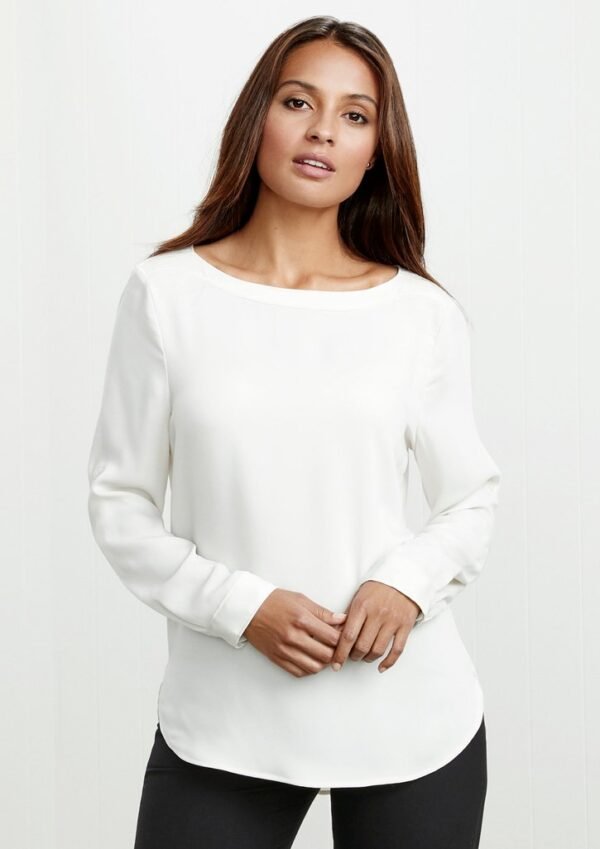 Womens Madison Boatneck Top - Image 5